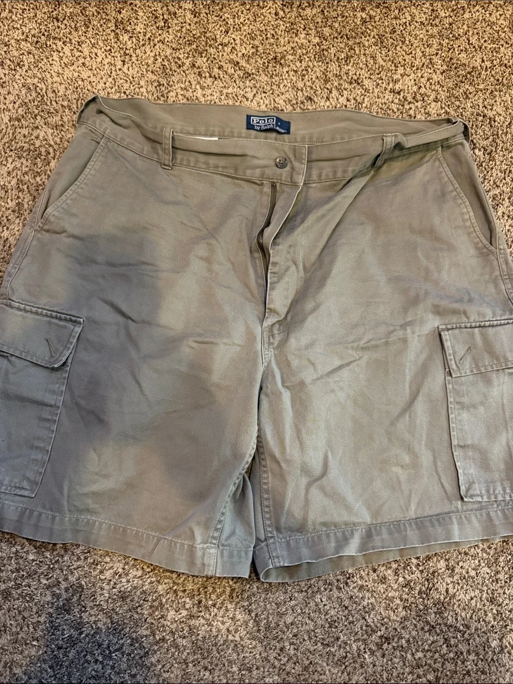 Polo by Ralph Lauren Olive Green Men's Cargo Shorts